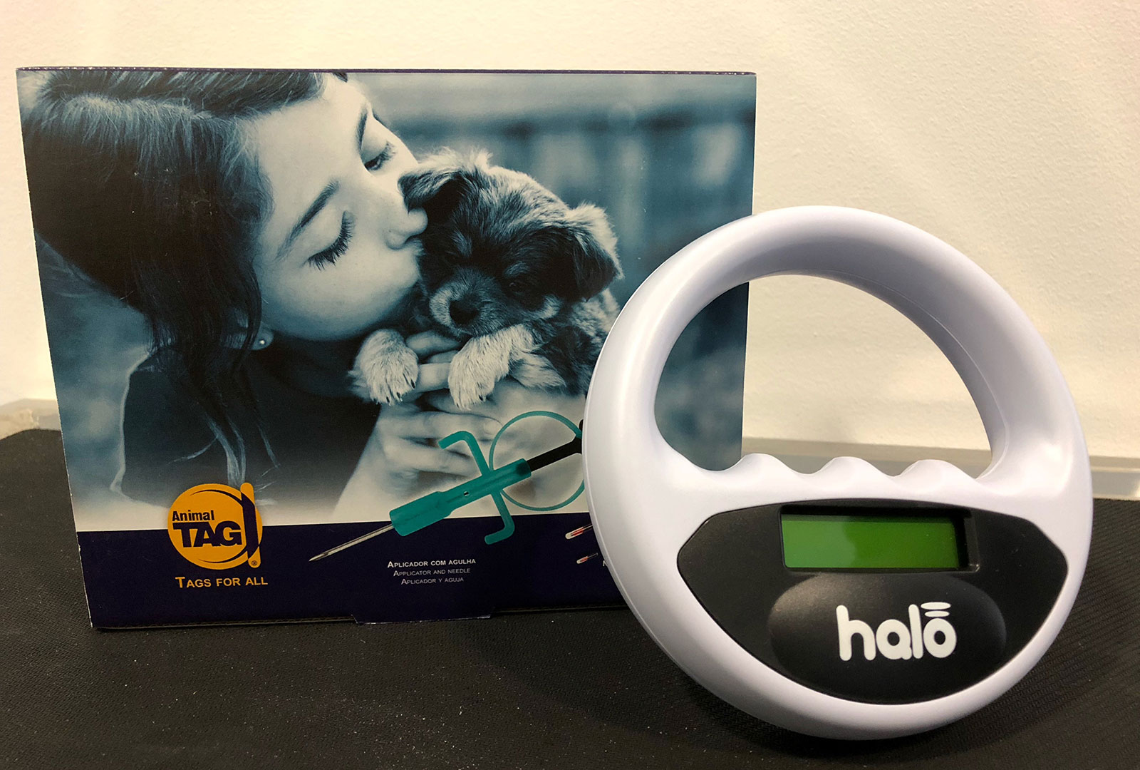 Colocação de microchip